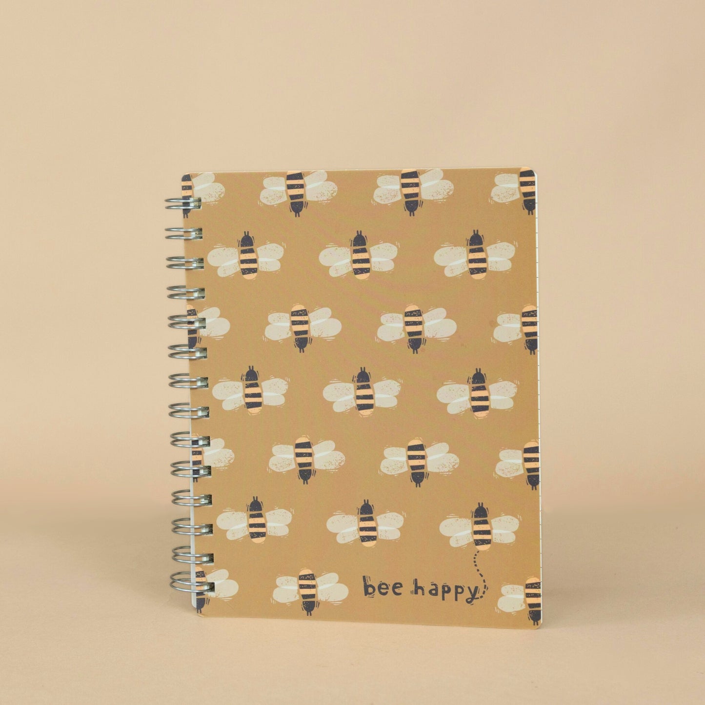 Bee Happy Spiral Notebook