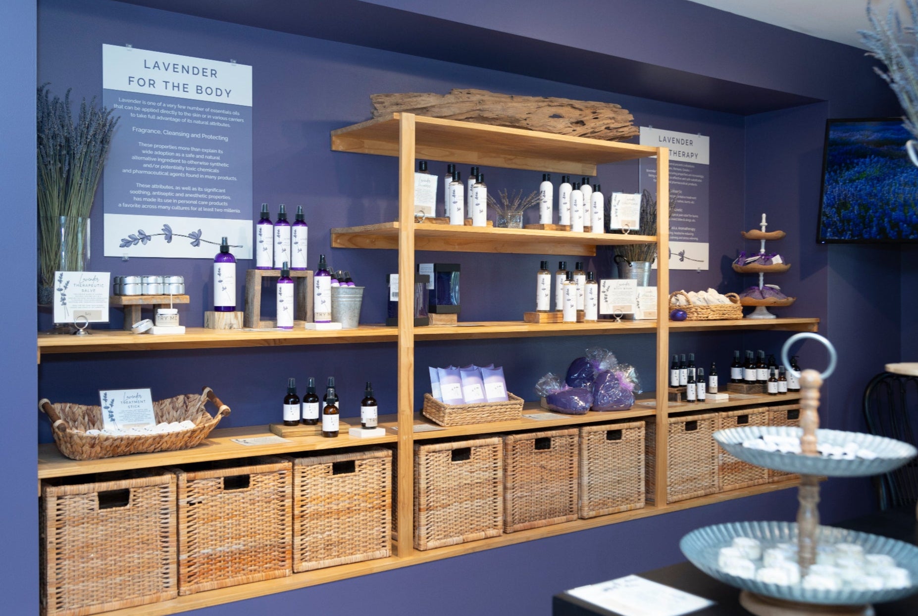 The Lavender Store Interior