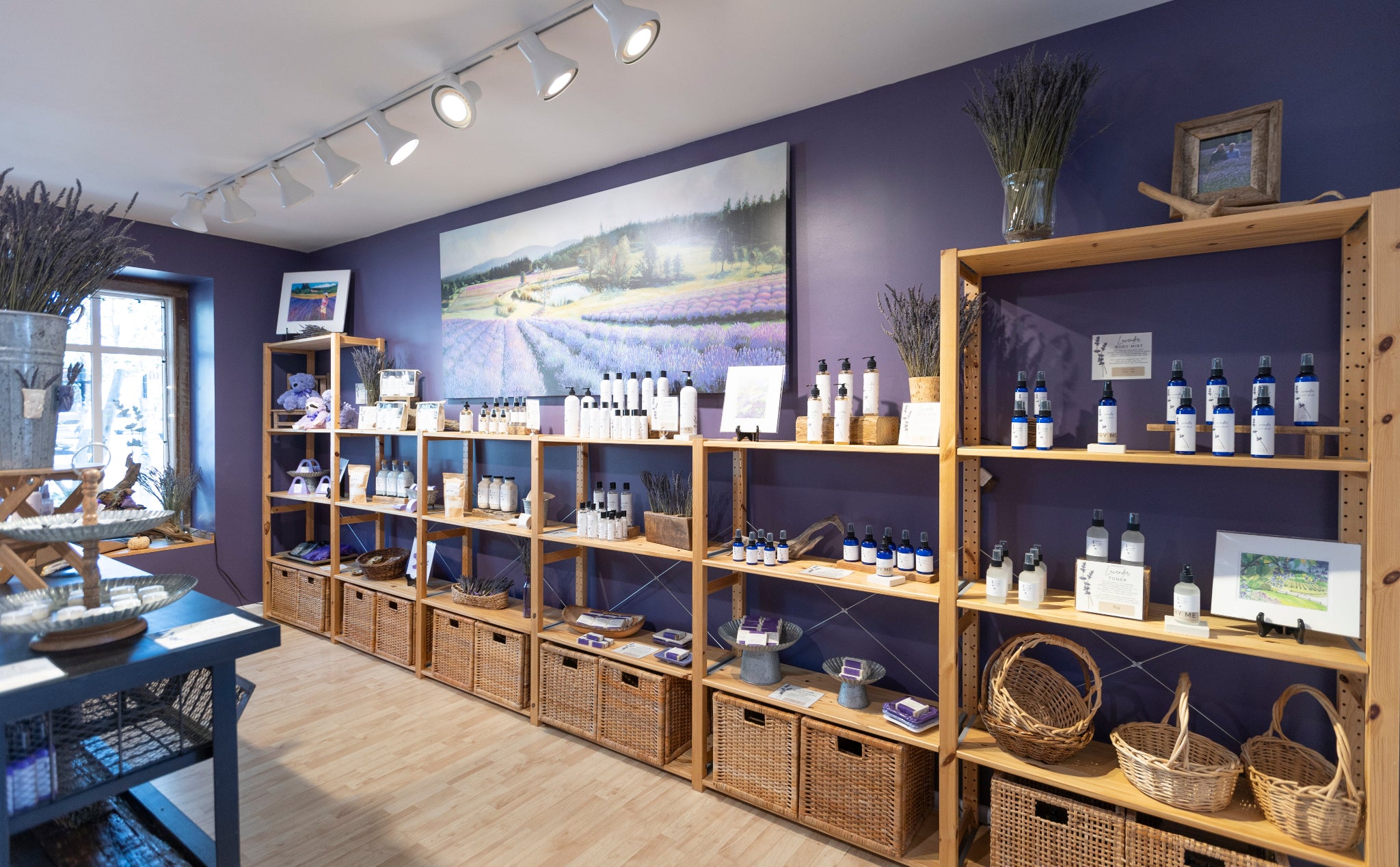 The Lavender Store Interior