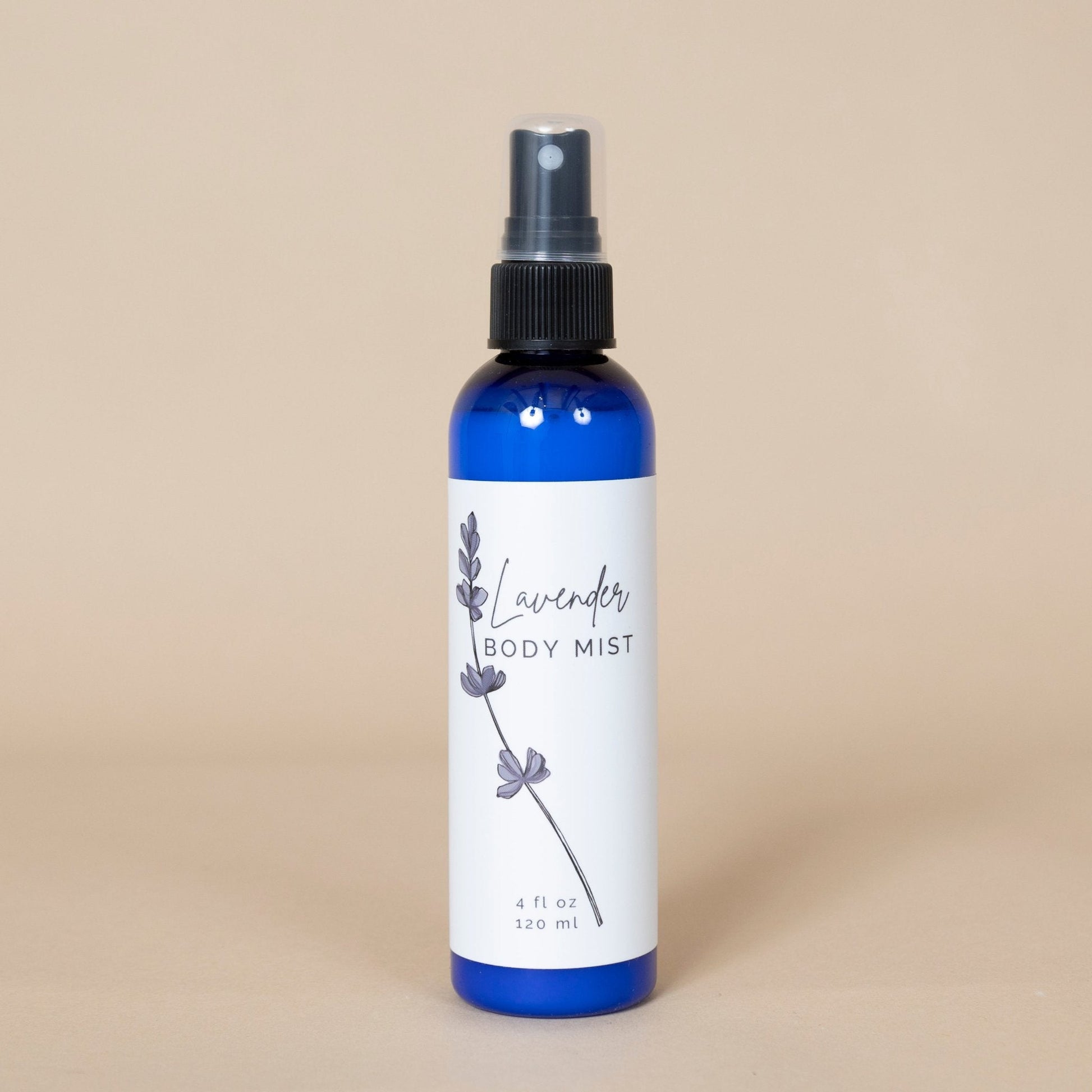 Lavender Body Mist featured in a sunny setting to emphasize its refreshing floral scent