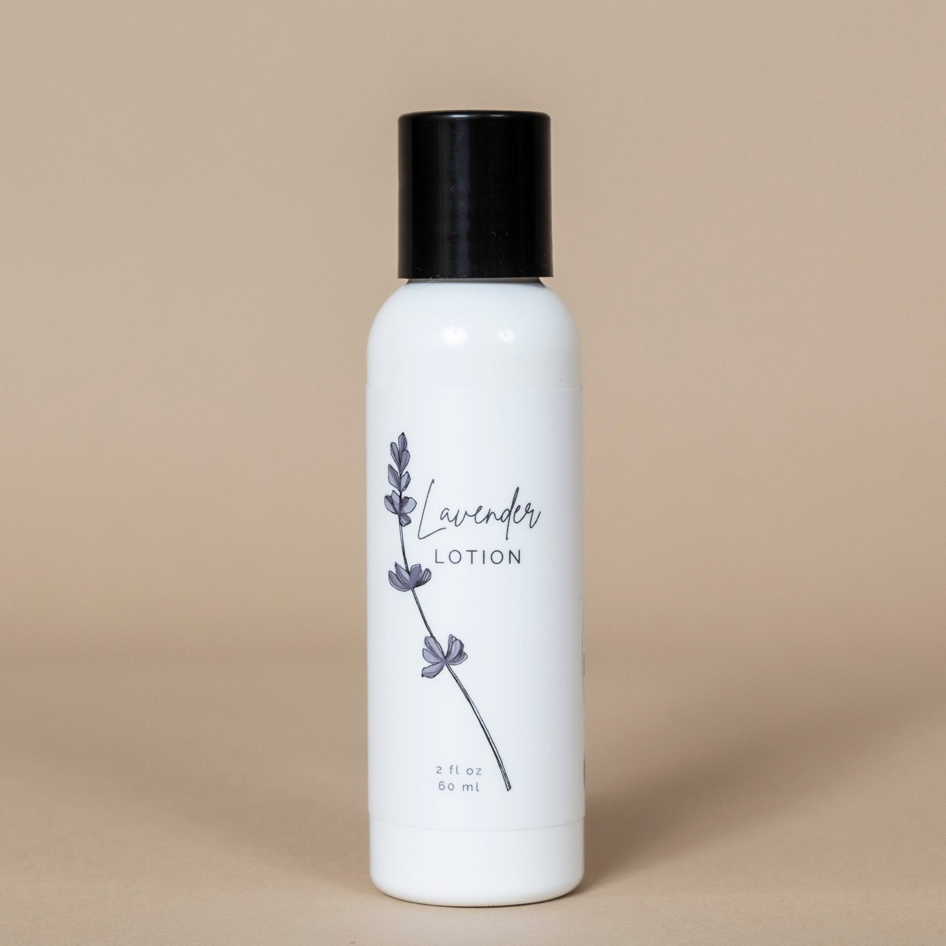 Lavender Lotion for all skin types being applied to smooth skin