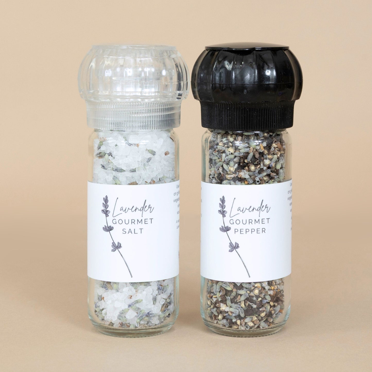 Lavender Gourmet Salt and Pepper