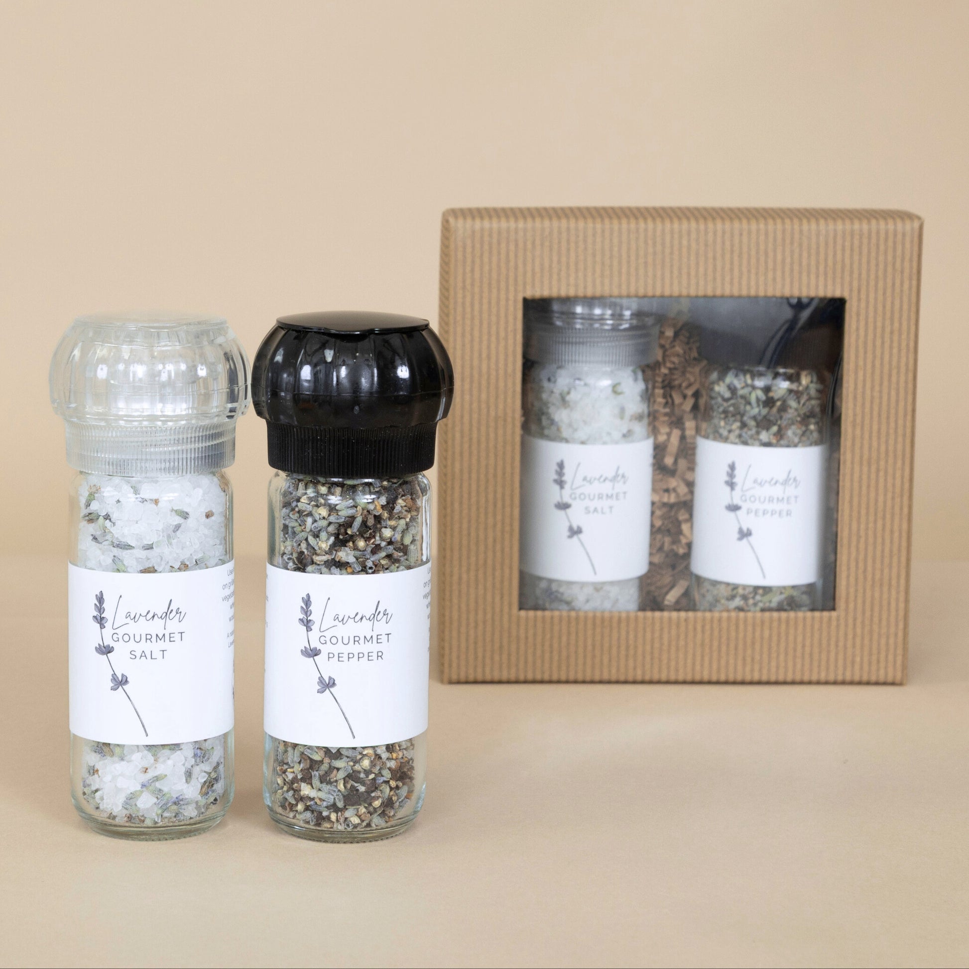 Lavender Salt and Pepper Gift Box