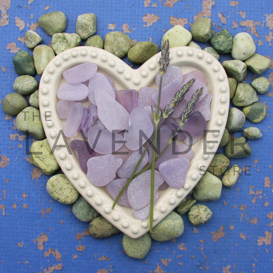 Lavender Singing Heart Greeting Card