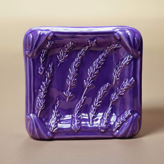 Lavender Soap Dish in Purple