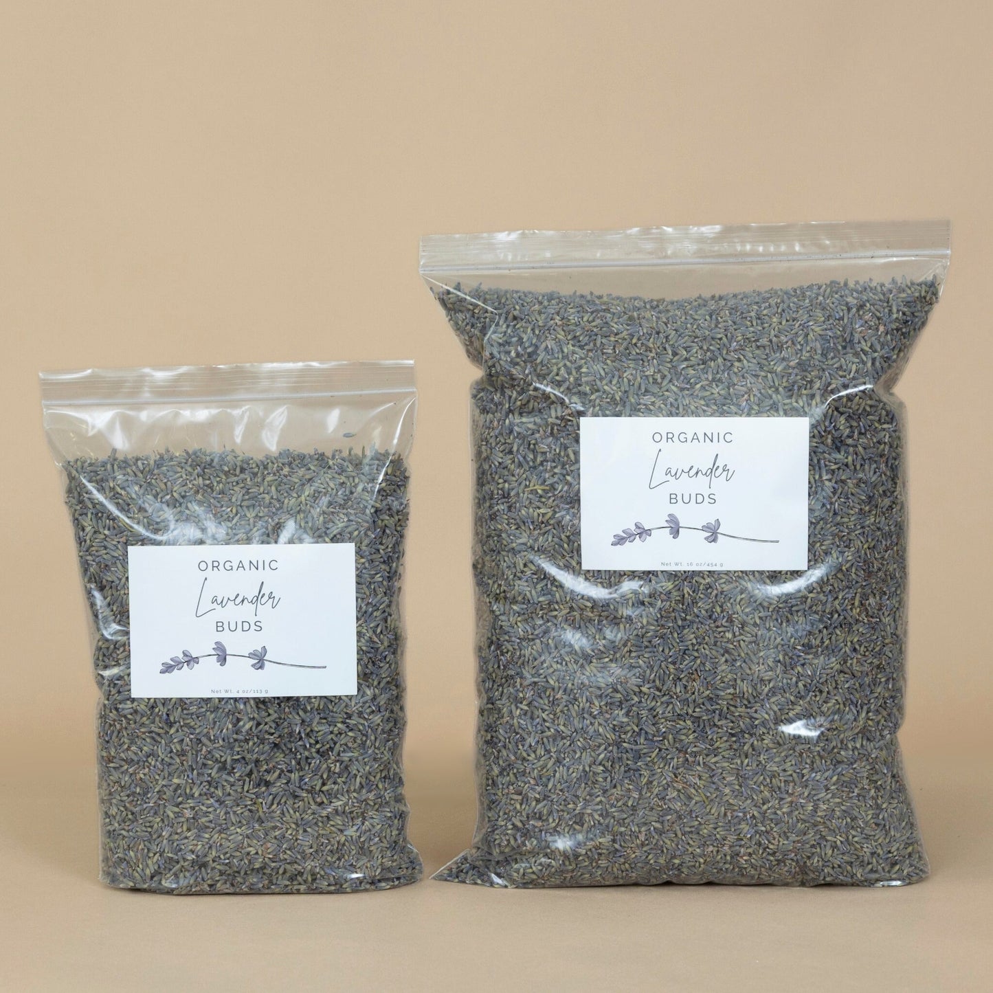 Organic Lavender Buds displayed in a decorative bowl, showcasing their vibrant purple color and natural texture.